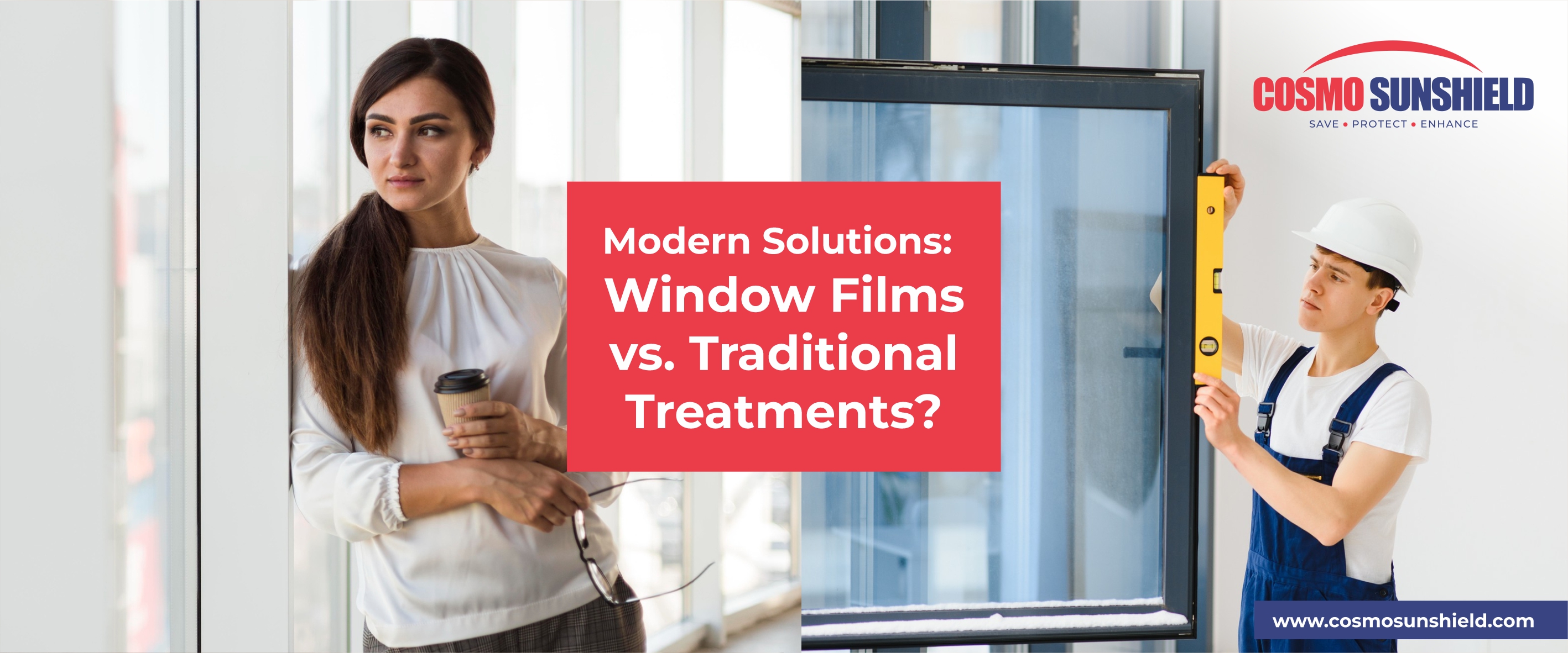 Soluciones Modernas: Películas para Ventanas vs. Tratamientos Tradicionales
